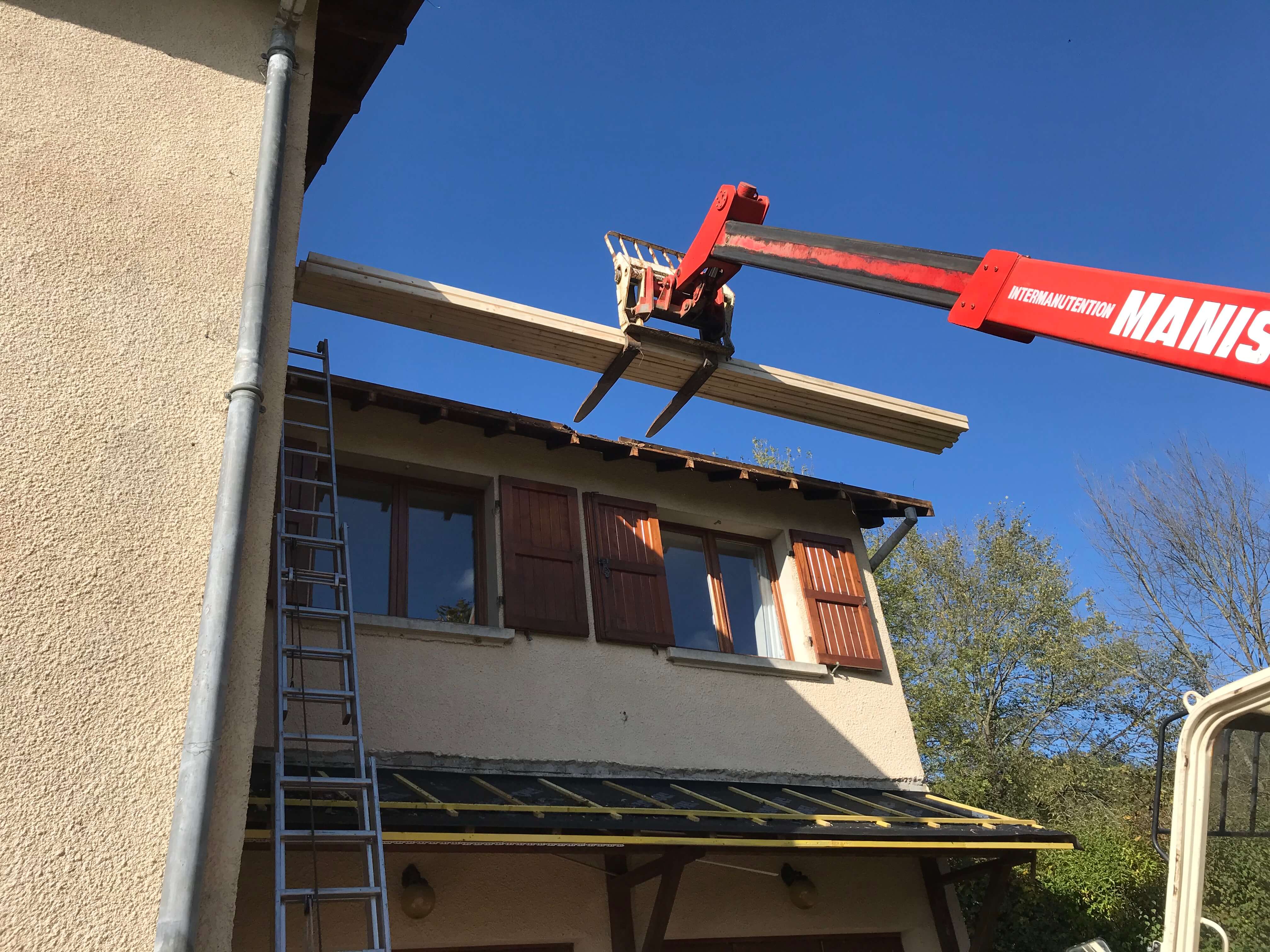 Rénovation charpente maison
